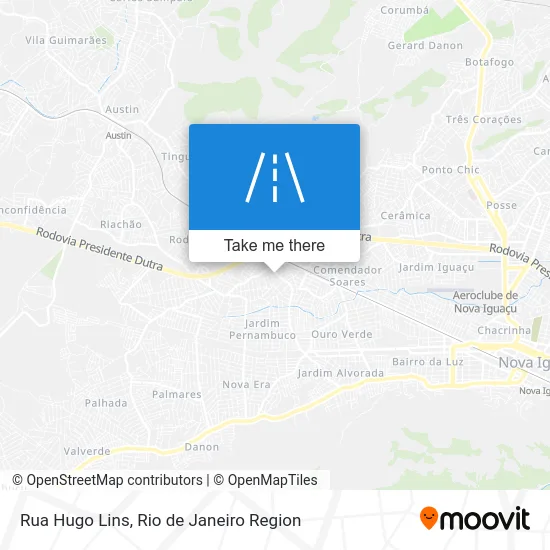 Rua Hugo Lins map