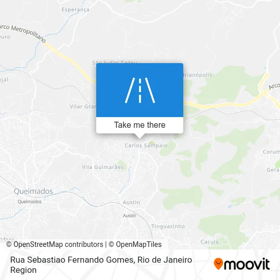 Rua Sebastiao Fernando Gomes map