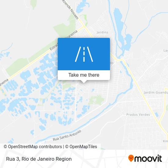 Rua 3 map