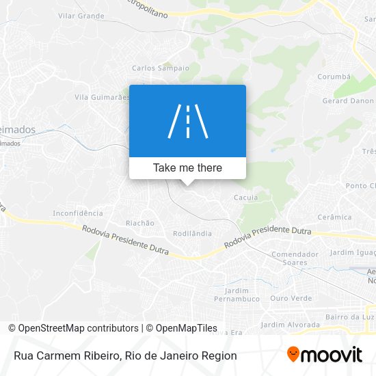 Rua Carmem Ribeiro map