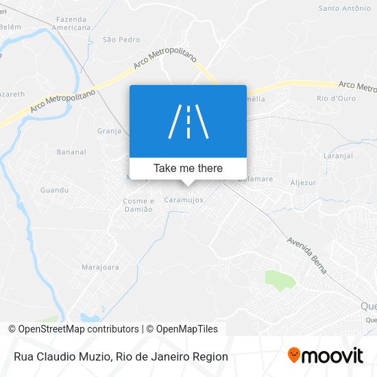Rua Claudio Muzio map