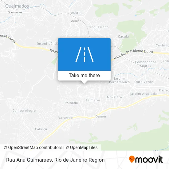 Rua Ana Guimaraes map