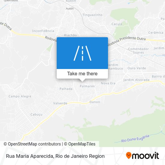 Rua Maria Aparecida map