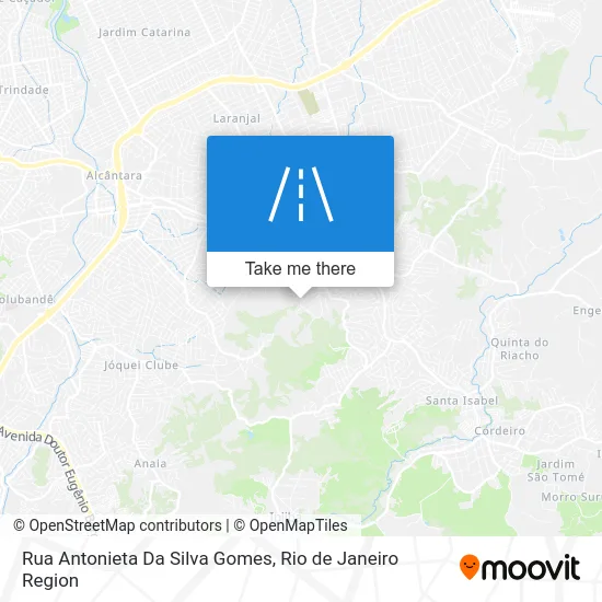 Rua Antonieta Da Silva Gomes map