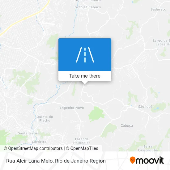 Rua Alcir Lana Melo map