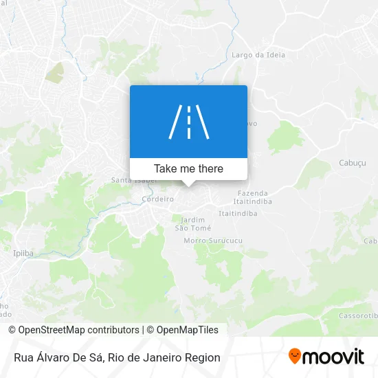 Rua Álvaro De Sá map
