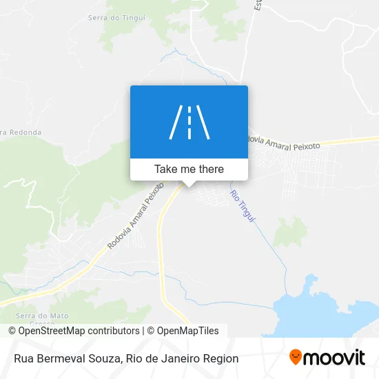 Rua Bermeval Souza map