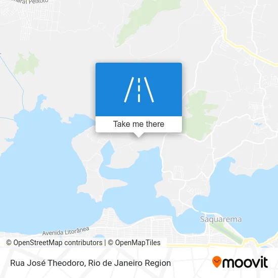 Rua José Theodoro map