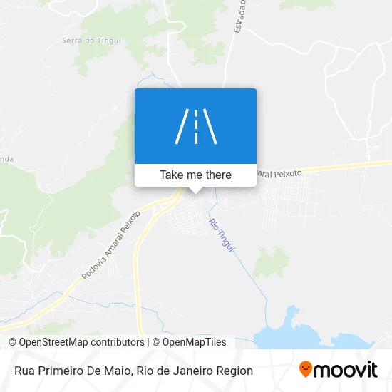 Rua Primeiro De Maio map