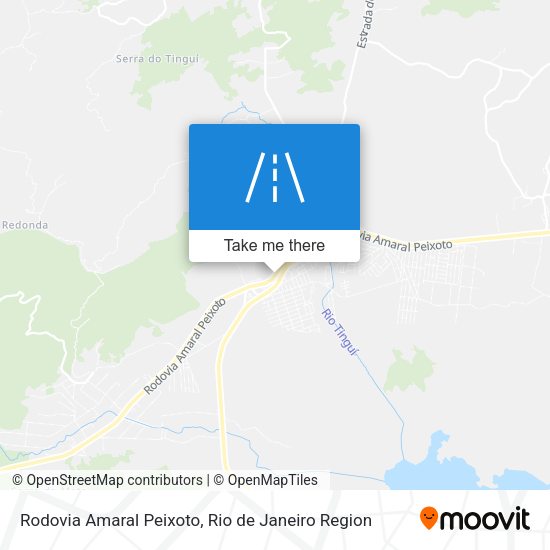 Rodovia Amaral Peixoto map