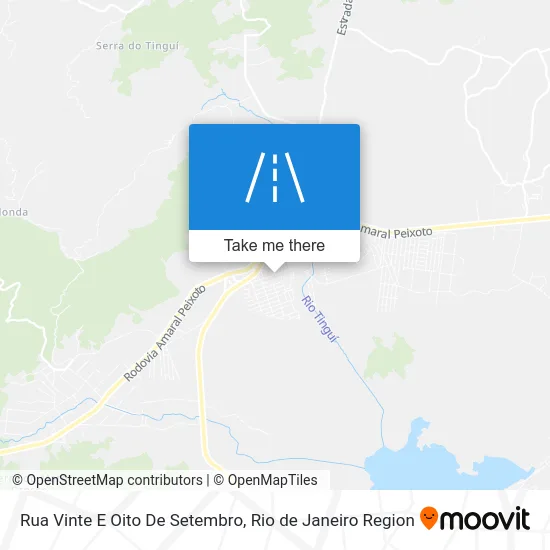 Rua Vinte E Oito De Setembro map