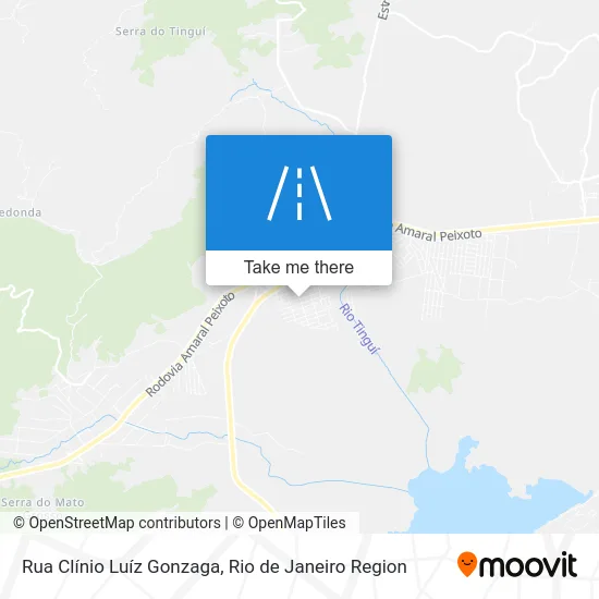 Rua Clínio Luíz Gonzaga map