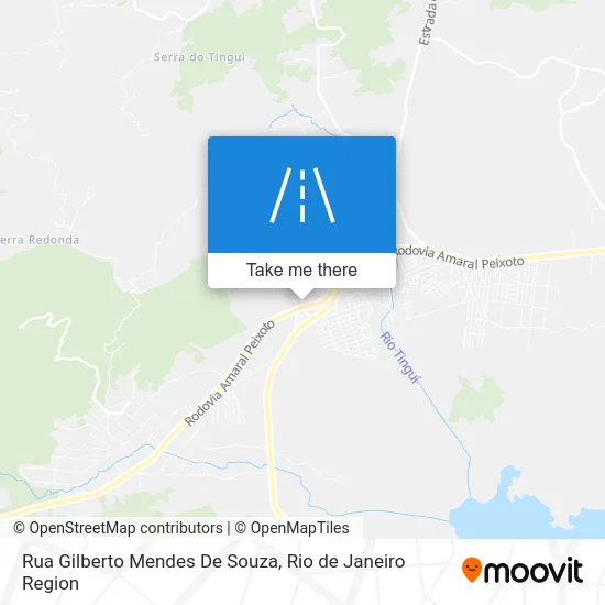 Rua Gilberto Mendes De Souza map