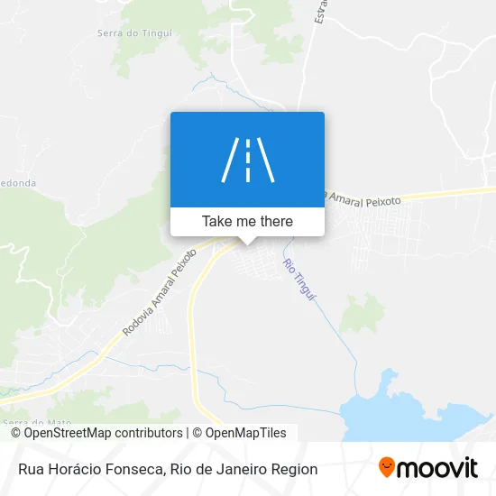 Rua Horácio Fonseca map