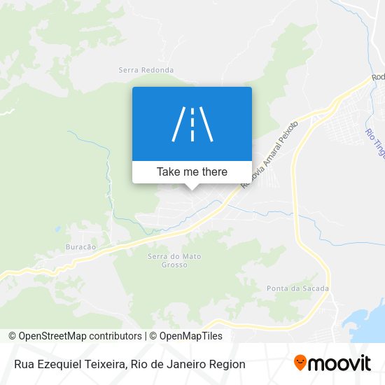 Rua Ezequiel Teixeira map