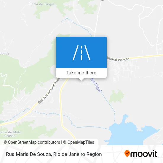 Rua Maria De Souza map