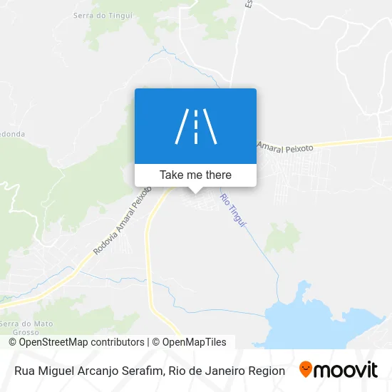 Rua Miguel Arcanjo Serafim map