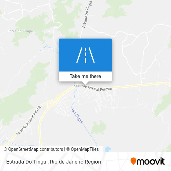 Estrada Do Tingui map