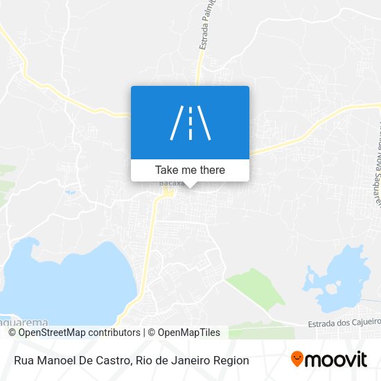 Rua Manoel De Castro map