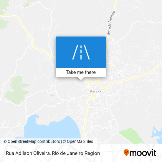 Rua Adilson Oliveira map