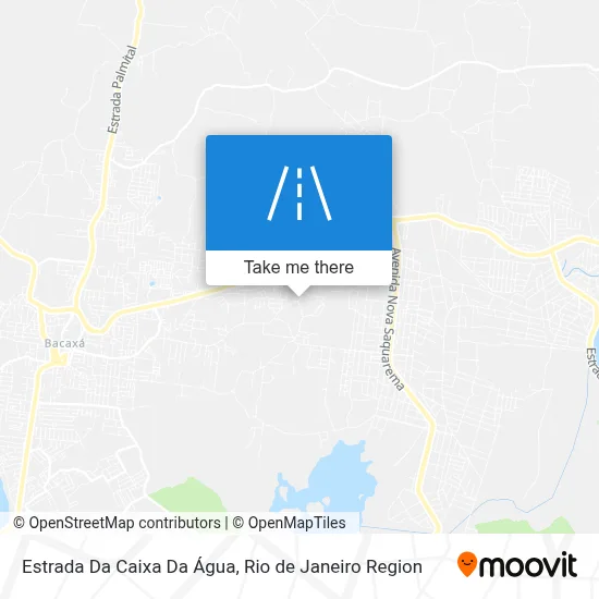 Estrada Da Caixa Da Água map