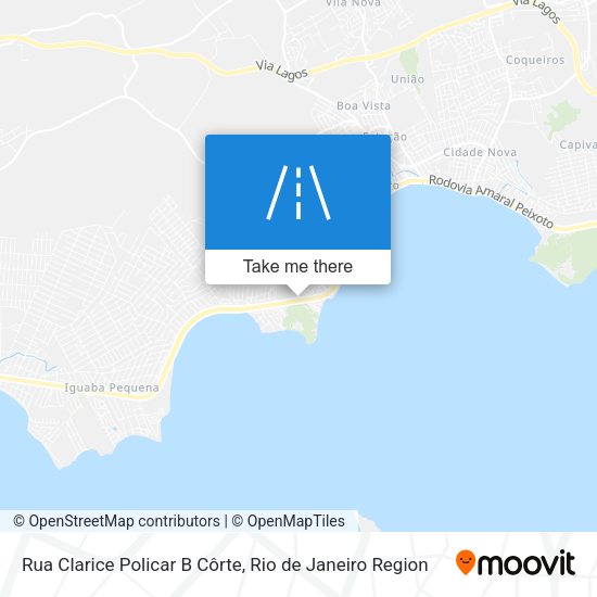 Rua Clarice Policar B Côrte map