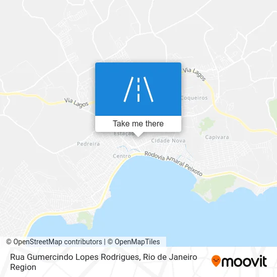 Rua Gumercindo Lopes Rodrigues map