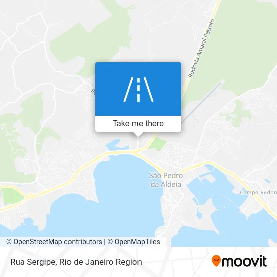 Rua Sergipe map