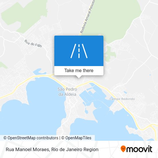 Rua Manoel Moraes map