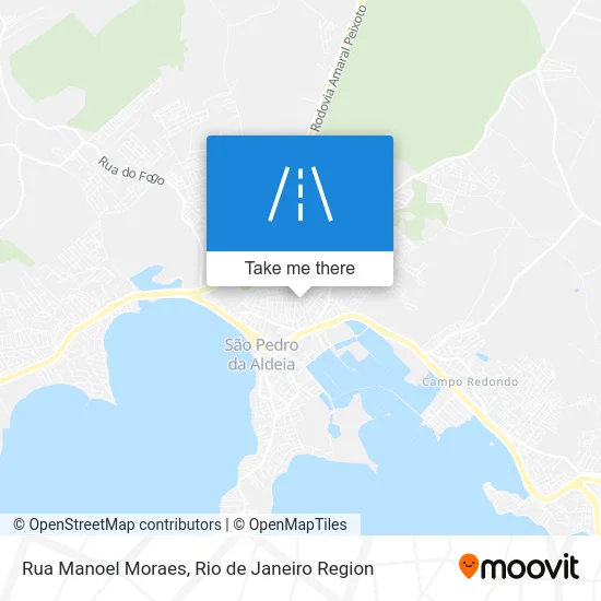 Rua Manoel Moraes map