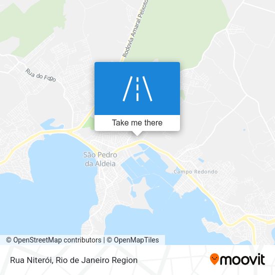 Rua Niterói map