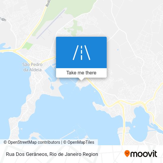 Rua Dos Gerâneos map