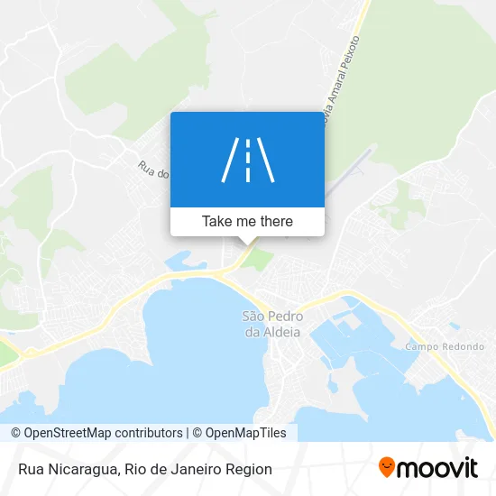 Rua Nicaragua map