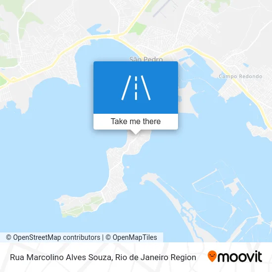 Rua Marcolino Alves Souza map