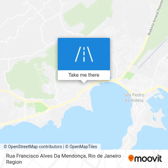 Rua Francisco Alves Da Mendonça map