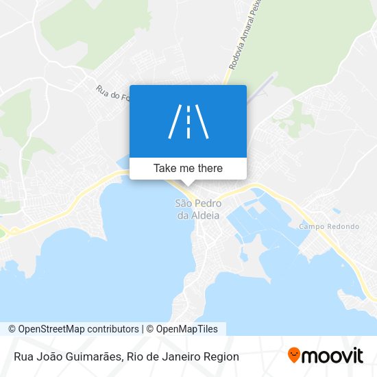 Rua João Guimarães map