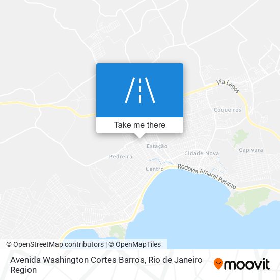 Avenida Washington Cortes Barros map