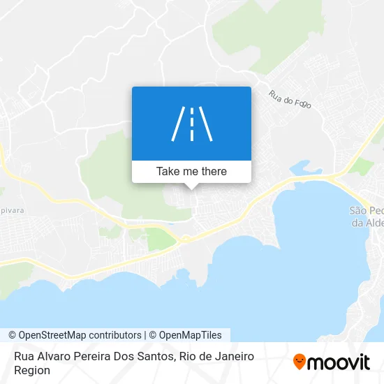 Rua Alvaro Pereira Dos Santos map
