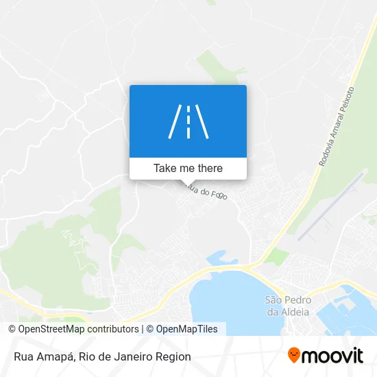 Rua Amapá map