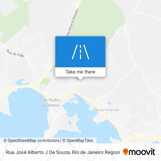 Rua José Alberto J De Souza map