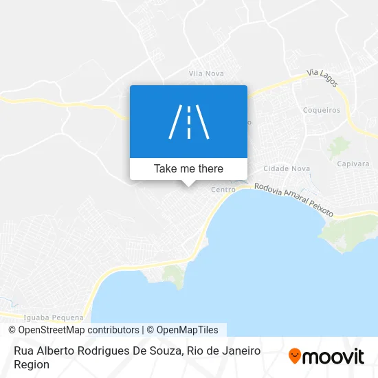 Rua Alberto Rodrigues De Souza map