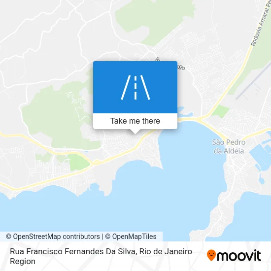 Rua Francisco Fernandes Da Silva map
