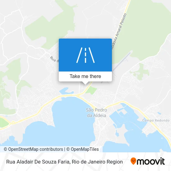 Rua Aladair De Souza Faria map