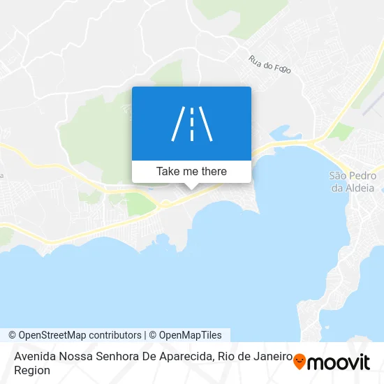 Avenida Nossa Senhora De Aparecida map