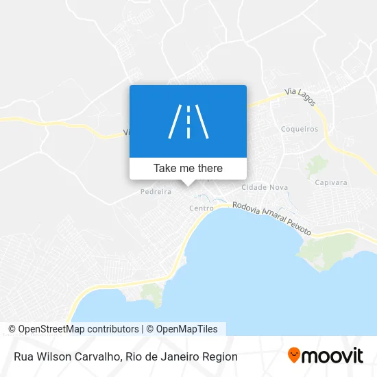 Rua Wilson Carvalho map