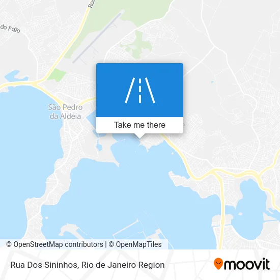 Rua Dos Sininhos map