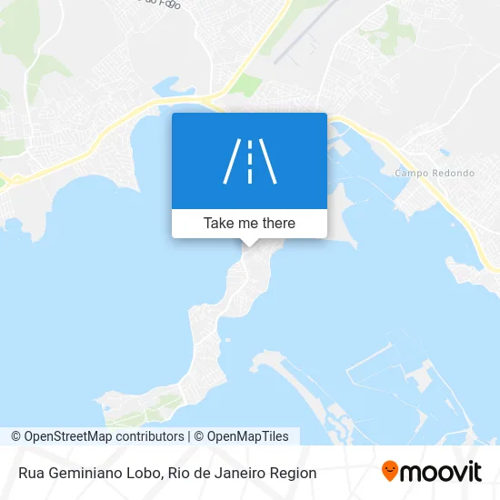 Rua Geminiano Lobo map