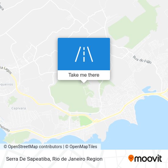 Serra De Sapeatiba map