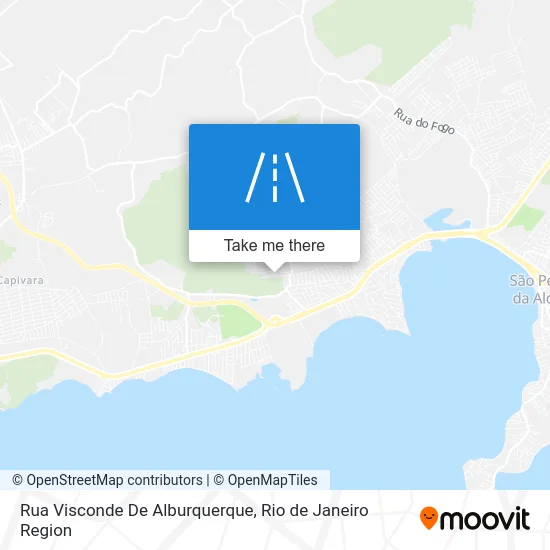 Rua Visconde De Alburquerque map