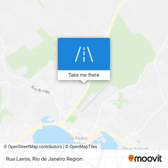 Rua Lavos map